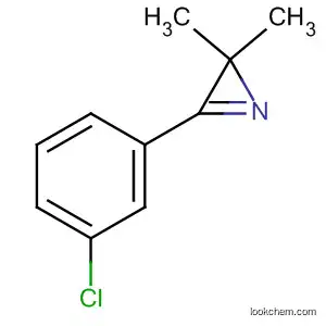 Molecular Structure of 61196-89-2 (2H-Azirine, 3-(3-chlorophenyl)-2,2-dimethyl-)