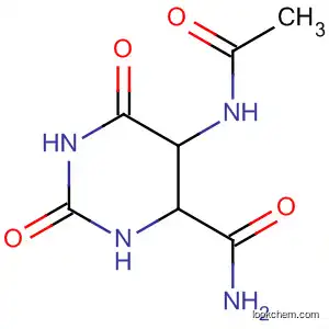 4-Pyrimidinecarboxamide, 5-(acetylamino)hexahydro-2,6-dioxo-