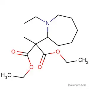 Molecular Structure of 61212-41-7 (Pyrido[1,2-a]azepine-1,1(2H)-dicarboxylic acid, octahydro-, diethyl
ester)
