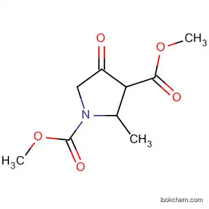 Molecular Structure of 61218-68-6 (1,3-Pyrrolidinedicarboxylic acid, 2-methyl-4-oxo-, dimethyl ester)
