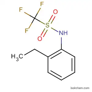 Molecular Structure of 61266-25-9 (Methanesulfonamide, N-(2-ethylphenyl)-1,1,1-trifluoro-)