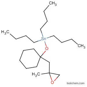 Molecular Structure of 61266-48-6 (Stannane, tributyl[[1-[(2-methyloxiranyl)methyl]cyclohexyl]oxy]-)
