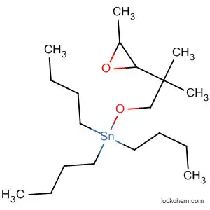 Molecular Structure of 61266-53-3 (Stannane, tributyl[2-methyl-2-(3-methyloxiranyl)propoxy]-)