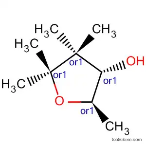 Molecular Structure of 61266-61-3 (3-Furanol, tetrahydro-2,4,4,5,5-pentamethyl-, trans-)