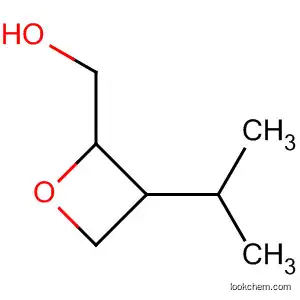 Molecular Structure of 61266-68-0 (2-Oxetanemethanol, 4-(1-methylethyl)-, trans-)