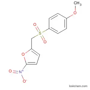 Molecular Structure of 61266-76-0 (Furan, 2-[[(4-methoxyphenyl)sulfonyl]methyl]-5-nitro-)