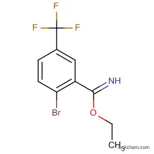 Molecular Structure of 61272-78-4 (ethyl 2-bromo-5-(trifluoromethyl)benzimidate)