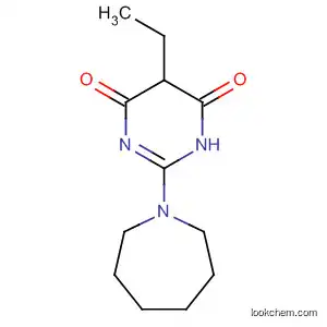 4,6(1H,5H)-Pyrimidinedione, 5-ethyl-2-(hexahydro-1H-azepin-1-yl)-