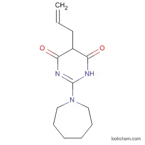 4,6(1H,5H)-Pyrimidinedione,
2-(hexahydro-1H-azepin-1-yl)-5-(2-propenyl)-