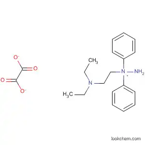 Molecular Structure of 61299-29-4 (Ethanamine, 2-(2,2-diphenylhydrazino)-N,N-diethyl-, ethanedioate (1:1))
