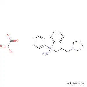 Molecular Structure of 61299-39-6 (Pyrrolidine, 1-[3-(2,2-diphenylhydrazino)propyl]-, ethanedioate (1:1))