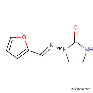 Molecular Structure of 61336-90-1 (2-Imidazolidinone, 1-[(2-furanylmethylene)amino]-)