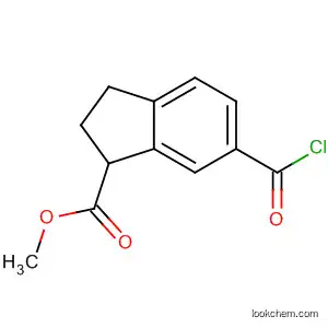 1H-Indene-1-carboxylic acid, 6-(chlorocarbonyl)-2,3-dihydro-, methyl
ester
