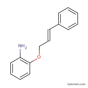 Molecular Structure of 61364-09-8 (Benzenamine, 2-[(3-phenyl-2-propenyl)oxy]-, (E)-)
