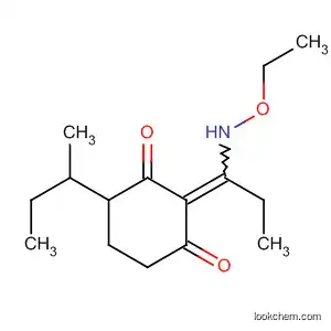 Molecular Structure of 61365-06-8 (1,3-Cyclohexanedione,
2-[1-(ethoxyamino)propylidene]-4-(1-methylpropyl)-)