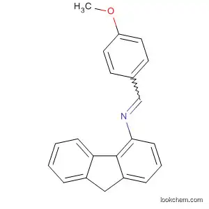 9H-Fluoren-4-amine, N-[(4-methoxyphenyl)methylene]-