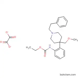 Molecular Structure of 61380-46-9 (Carbamic acid,
[4-(methoxymethyl)-1-(2-phenylethyl)-4-piperidinyl]phenyl-, ethyl ester,
ethanedioate (1:1))