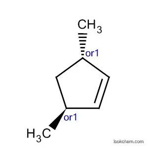 Molecular Structure of 61394-27-2 (cyclopentene, 3,5-dimethyl-, (3R,5R)-)