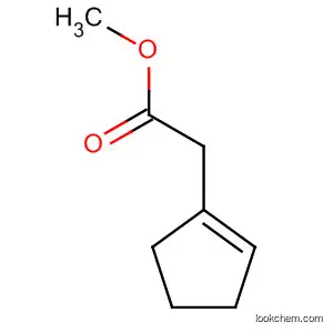 Molecular Structure of 61401-15-8 (Cyclopenteneacetic acid, methyl ester)