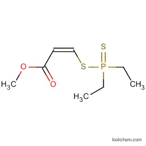Molecular Structure of 61401-28-3 (2-Propenoic acid, 3-[(diethylphosphinothioyl)thio]-, methyl ester, (Z)-)