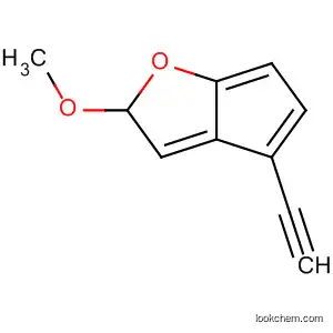 Molecular Structure of 61401-35-2 (2H-Cyclopenta[b]furan, 4-ethynylhexahydro-2-methoxy-)