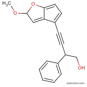 Molecular Structure of 61401-36-3 (Benzeneethanol,
a-[(hexahydro-2-methoxy-2H-cyclopenta[b]furan-4-yl)ethynyl]-)