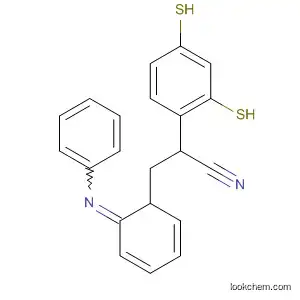 Molecular Structure of 61402-24-2 (Benzenepropanenitrile,
a-(4-phenyl-1,3-dithiol-2-ylidene)-b-(phenylimino)-)