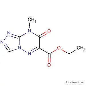 Molecular Structure of 61402-39-9 (1,2,4-Triazolo[4,3-b][1,2,4]triazine-6-carboxylic acid,
7,8-dihydro-8-methyl-7-oxo-, ethyl ester)