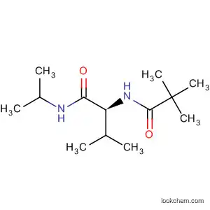Molecular Structure of 61430-02-2 (Butanamide,
2-[(2,2-dimethyl-1-oxopropyl)amino]-3-methyl-N-(1-methylethyl)-, (S)-)