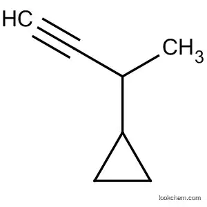 Molecular Structure of 61441-85-8 (Cyclopropane, (1-methyl-2-propynyl)-)