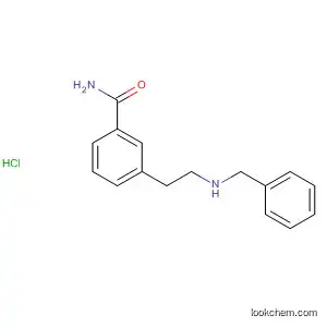 Molecular Structure of 61441-88-1 (Benzamide, 3-[2-[(phenylmethyl)amino]ethyl]-, monohydrochloride)