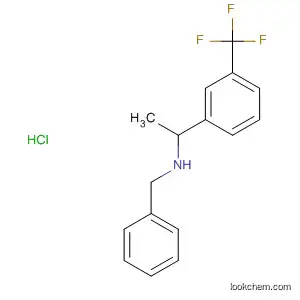 Molecular Structure of 61441-96-1 (Benzeneethanamine, N-(phenylmethyl)-3-(trifluoromethyl)-,
hydrochloride)