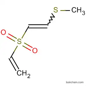 Molecular Structure of 61442-07-7 (Ethene, 1-(ethenylsulfonyl)-2-(methylthio)-)