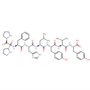 L-Tyrosine,  N-[N-[N-[N-[N-[N-(1-L-prolyl-L-prolyl)-L-phenylalanyl]-L-histidyl]-L-leucyl]-L-  tyrosyl]-L-valyl]-