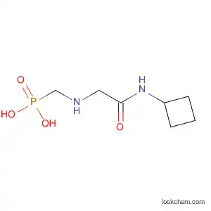 Molecular Structure of 61443-84-3 (Phosphonic acid, [[[2-(cyclobutylamino)-2-oxoethyl]amino]methyl]-)