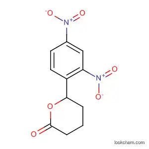 Molecular Structure of 61477-84-7 (2H-Pyran-2-one, 6-(2,4-dinitrophenyl)tetrahydro-)