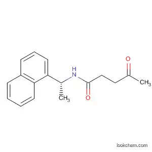 Molecular Structure of 61477-85-8 (Pentanamide, N-[1-(1-naphthalenyl)ethyl]-4-oxo-, (R)-)