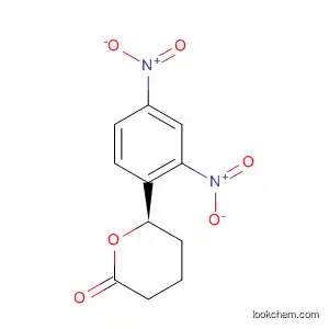 Molecular Structure of 61520-99-8 (2H-Pyran-2-one, 6-(2,4-dinitrophenyl)tetrahydro-, (R)-)