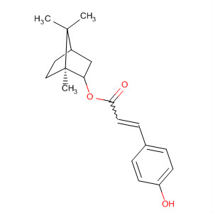 2-Propenoic acid, 3-(4-hydroxyphenyl)-,
1,7,7-trimethylbicyclo[2.2.1]hept-2-yl ester, endo-