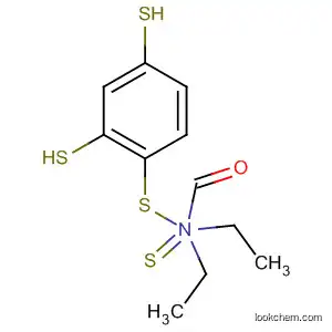 Molecular Structure of 61522-79-0 (Carbamodithioic acid, diethyl-, 4-phenyl-1,3-dithiol-2-yl ester)