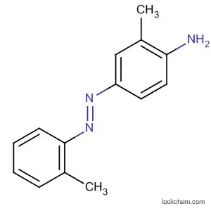 Molecular Structure of 61550-68-3 (Benzenamine, 2-methyl-4-[(2-methylphenyl)azo]-, (E)-)