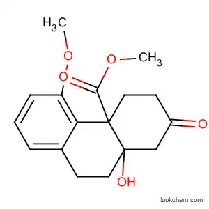 4a(2H)-Phenanthrenecarboxylic acid,
1,3,4,9,10,10a-hexahydro-10a-hydroxy-5-methoxy-2-oxo-, methyl ester