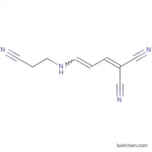 Molecular Structure of 61600-21-3 (Propanedinitrile, [3-[(cyanomethyl)methylamino]-2-propenylidene]-)