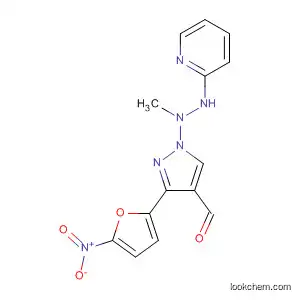 Molecular Structure of 61620-08-4 (1H-Pyrazole-4-carboxaldehyde, 3-(5-nitro-2-furanyl)-,
methyl-2-pyridinylhydrazone)