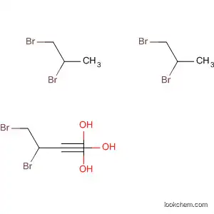 Molecular Structure of 61637-93-2 (Propane, 1,1',1''-[methylidynetris(oxy)]tris[2,3-dibromo-)