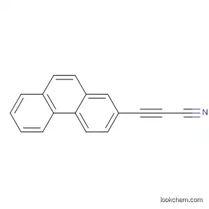 Molecular Structure of 61638-14-0 (2-Propynenitrile, 3-(2-phenanthrenyl)-)