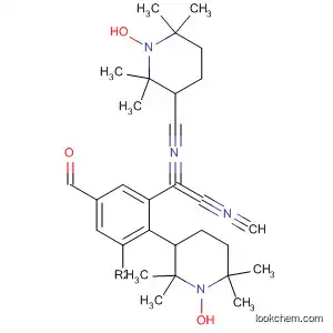 Molecular Structure of 61638-53-7 (1-Piperidinyloxy,
4,4'-[(5-formyl-1,3-phenylene)bis(methylidynenitrilomethylene)]bis[2,2,6,
6-tetramethyl-)