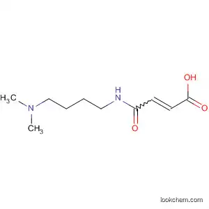 Molecular Structure of 61638-96-8 (2-Butenoic acid, 4-[[4-(dimethylamino)butyl]amino]-4-oxo-)