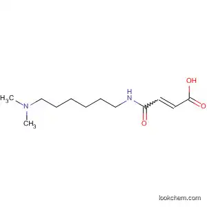 Molecular Structure of 61638-97-9 (2-Butenoic acid, 4-[[6-(dimethylamino)hexyl]amino]-4-oxo-)