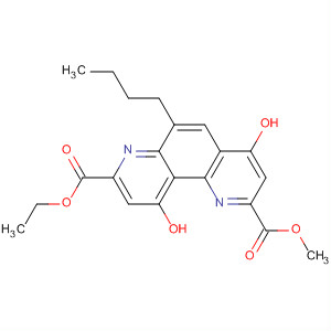 1,7-Phenanthroline-2,8-dicarboxylic acid, 6-butyl-4,10-dihydroxy-,
2-ethyl 8-methyl ester